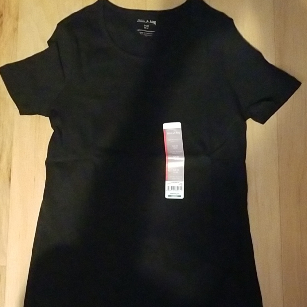 White Stag Black Short Sleeve Tee